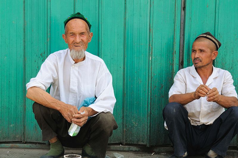Uyghurs in Turpan, the far west of China