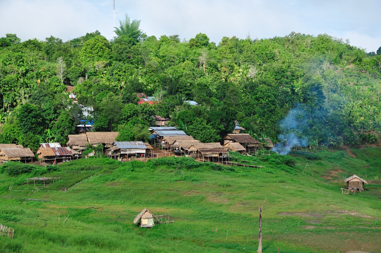 Village in Sangkhla Buri District, Kanchanaburi