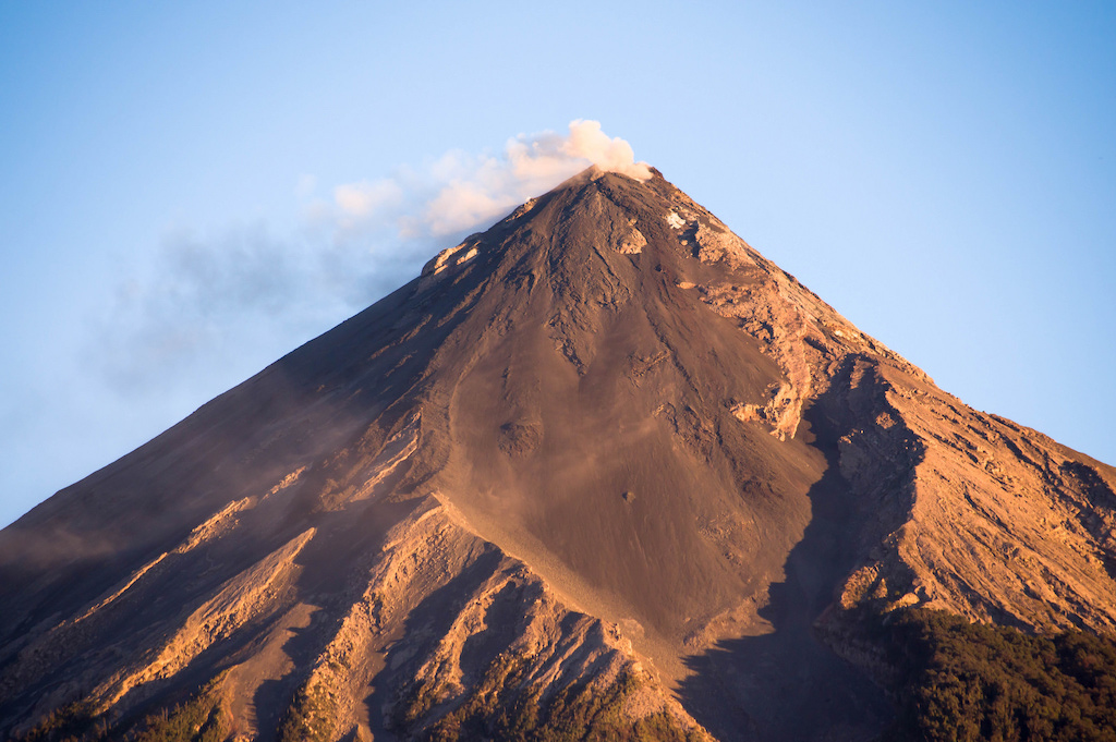 Volcan de Fuego in Guatemala