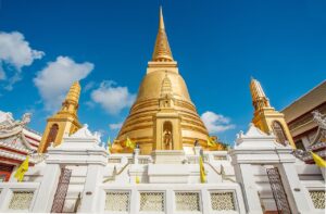 Wat Bowonniwet Vihara Rajavaravihara in Phra Nakhon district, Bangkok