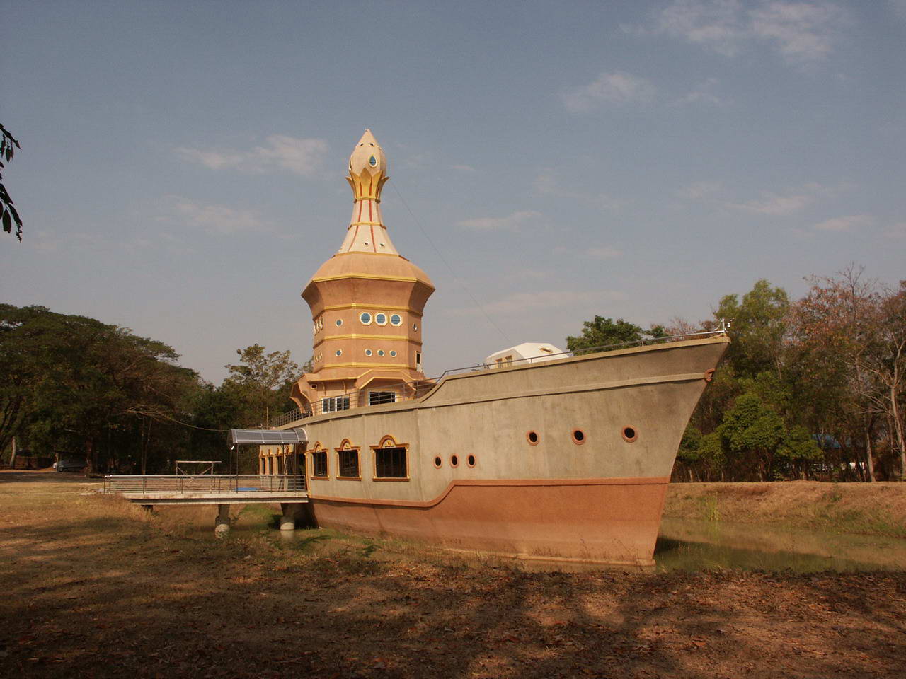 Wat Sombon is a buddhist temple located in the province of Sisaket, Thailand
