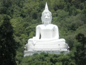 Wat Theppitak Punnaram (White Buddha), Nakhon Ratchasima