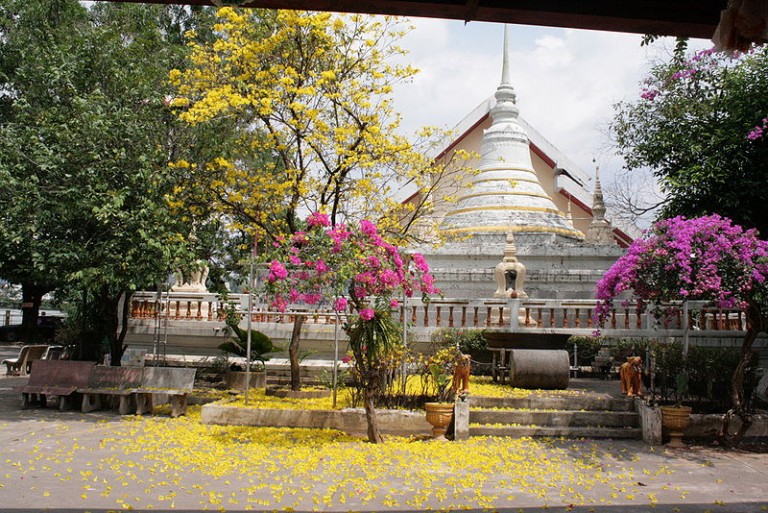 Chedi of Wat Upanantaram in Ranong