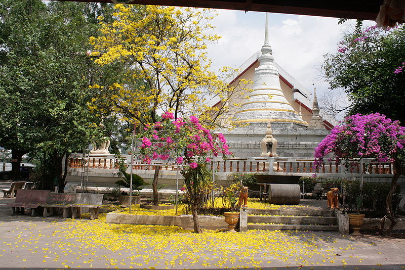 Chedi of Wat Upanantaram in Ranong