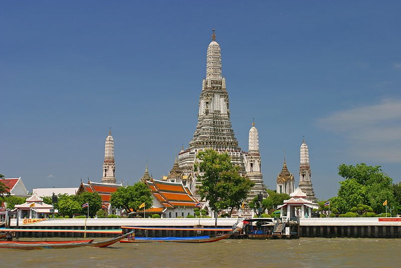Wat Arun seen from the Chao Phraya River