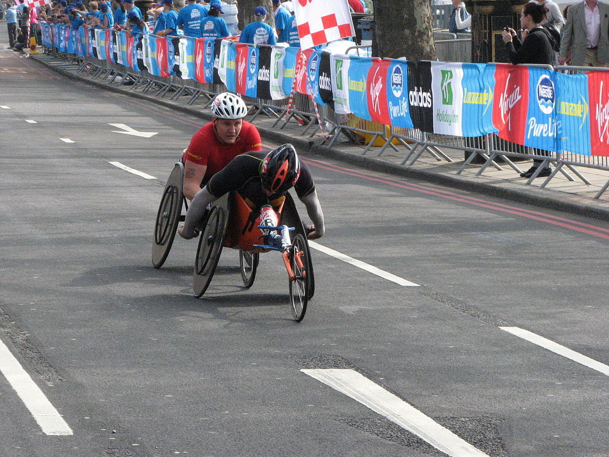 Wheelchair race