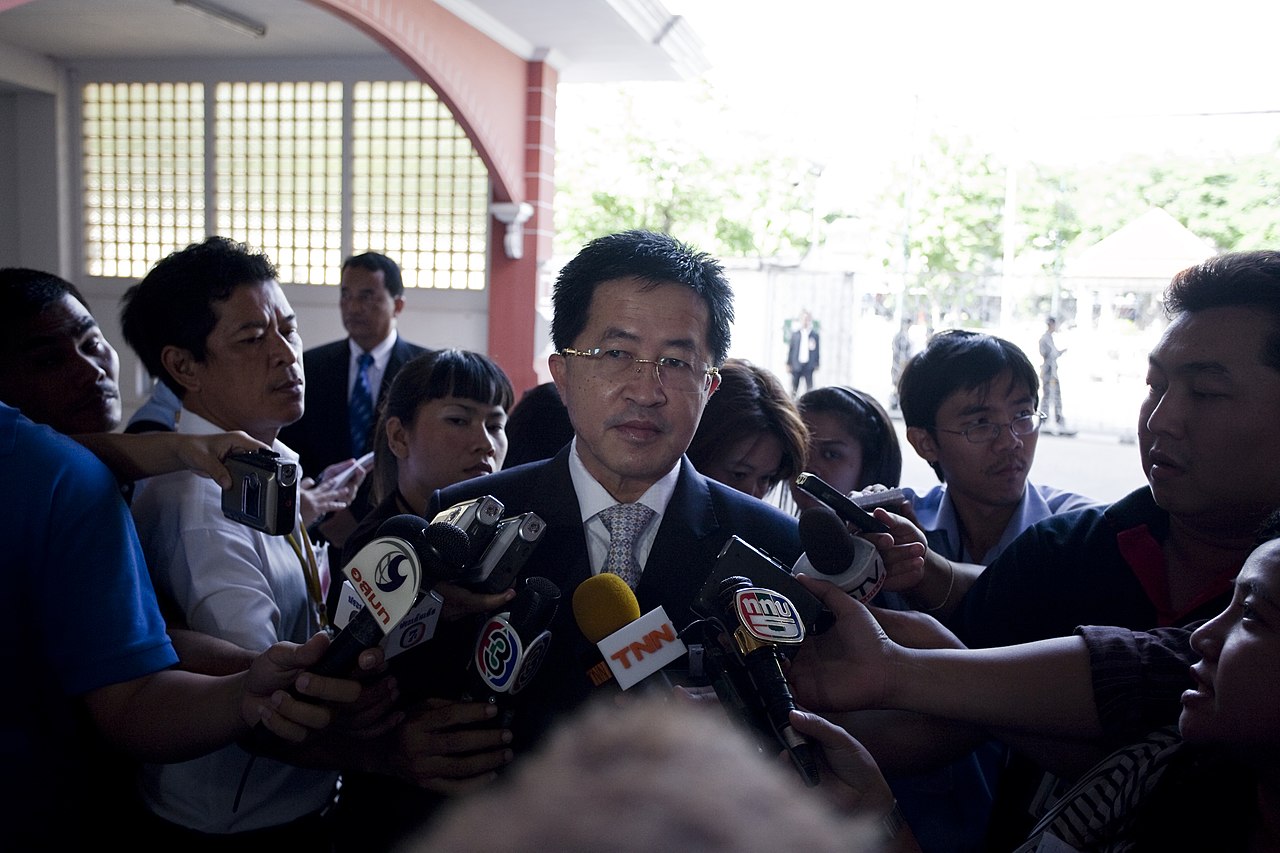 Former Democrat Party deputy leader Vittaya Kaewparadai