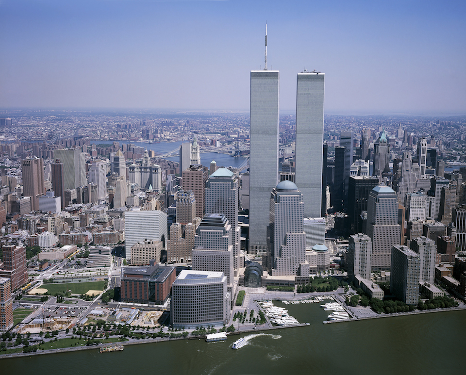 The World Financial Center and Battery Park City, next to the World Trade Center in New York