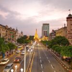 Yangon, the former capital of Myanmar