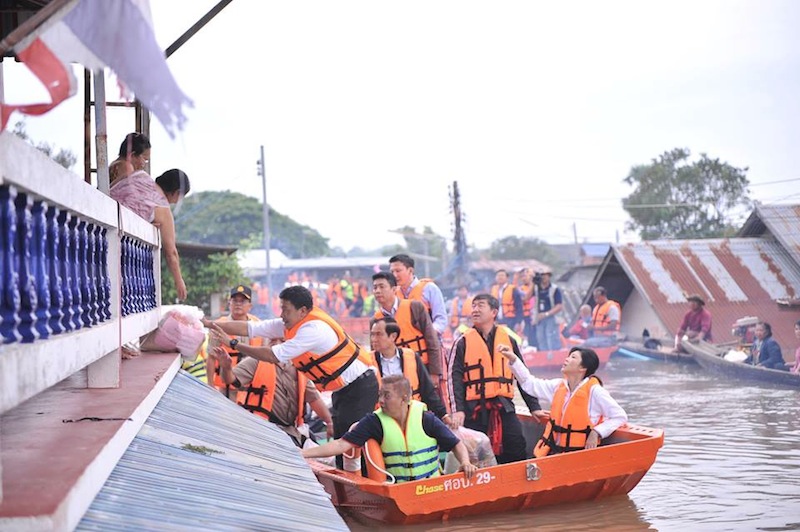 Yingluck Shinawatra 2011 flooding