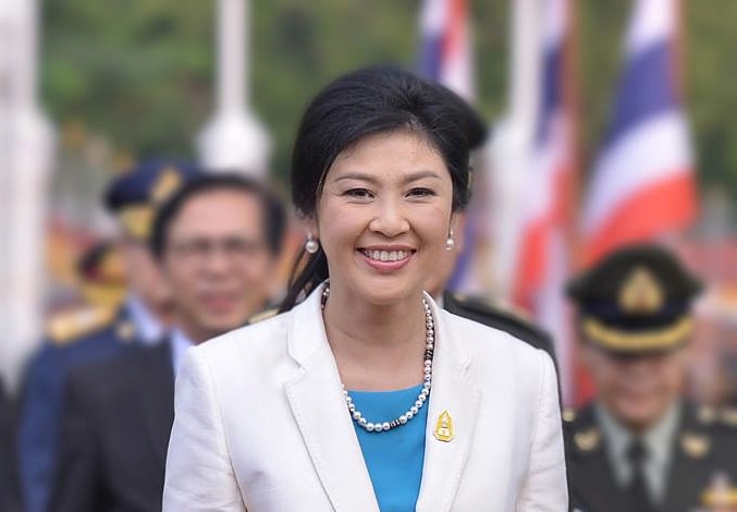 Former Thai Prime Minister Yingluck Shinawatra.