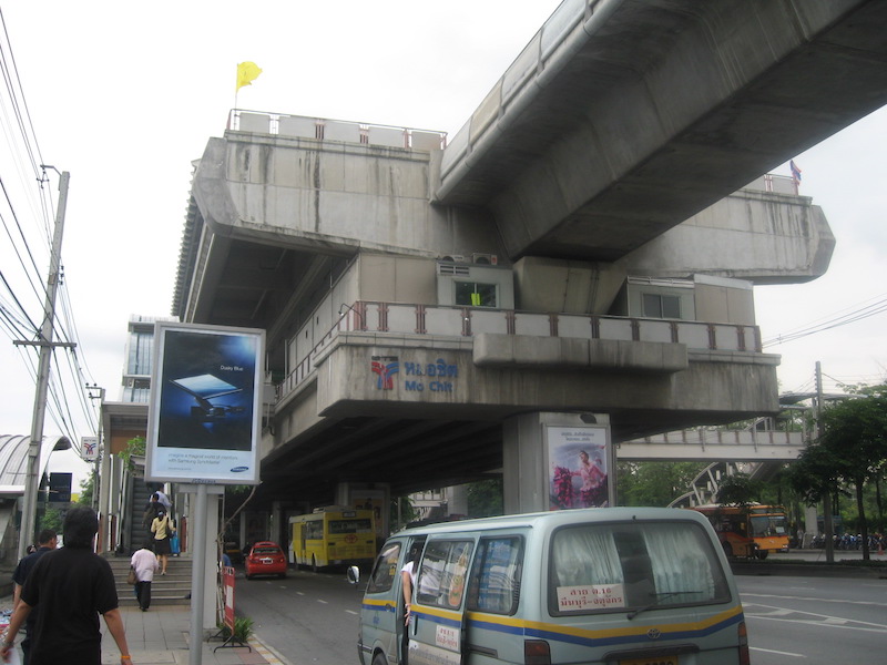 TS Mo Chit Station in Bangkok