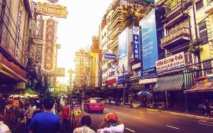 Street in Chinatown, Bangkok