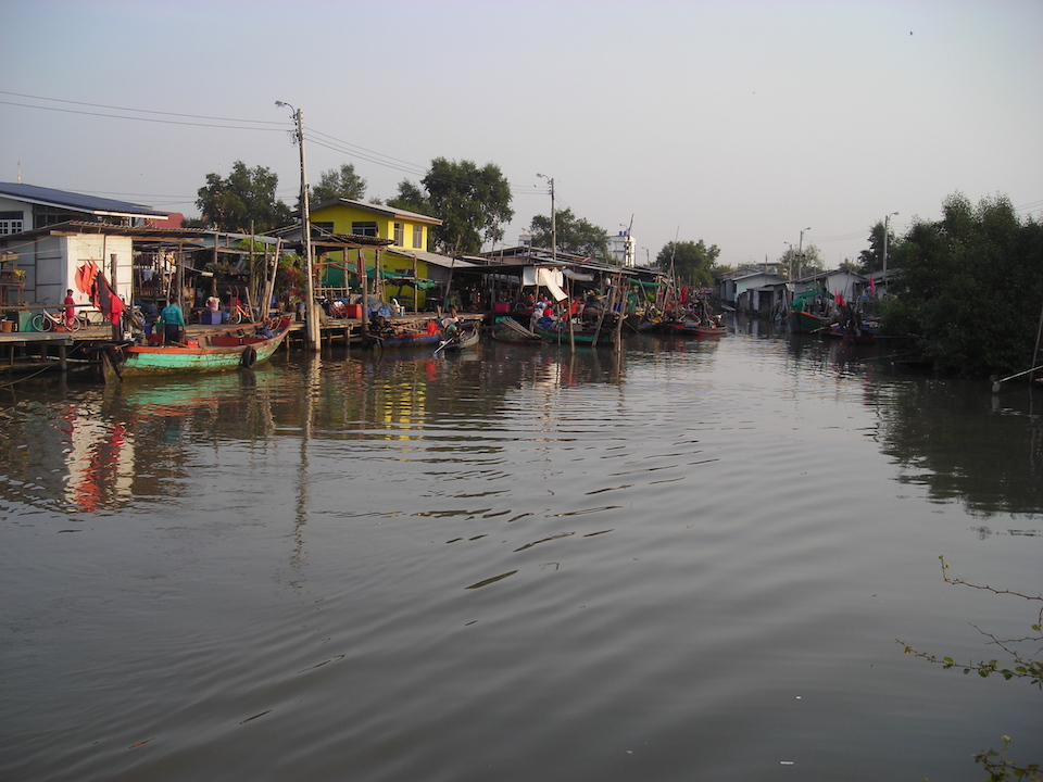 A Klong (canal) in Bang Pu Mai, Samut Prakan