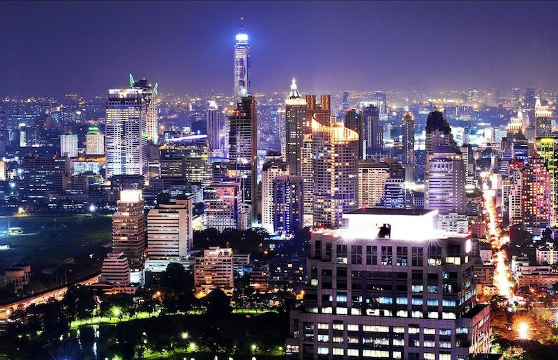 Bangkok at night