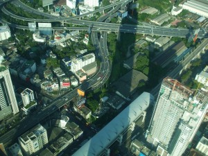 View from the Baiyoke Tower II in Bangkok