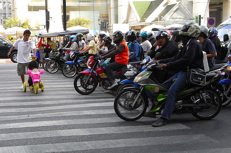 Motorcycles in Bangkok