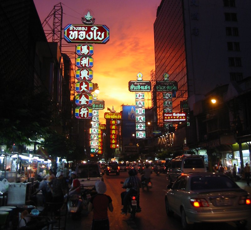 Chinatown in Bangkok