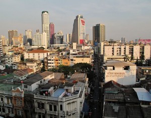 Bangkok, the capital of Thailand