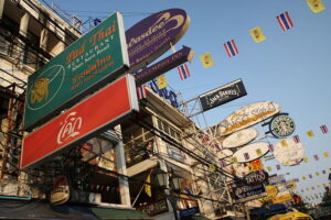 Thanon Khao San in Bangkok