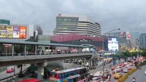 Front view of Central Lat Phrao in Bangkok