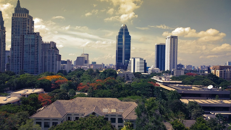 Skyline of Bangkok