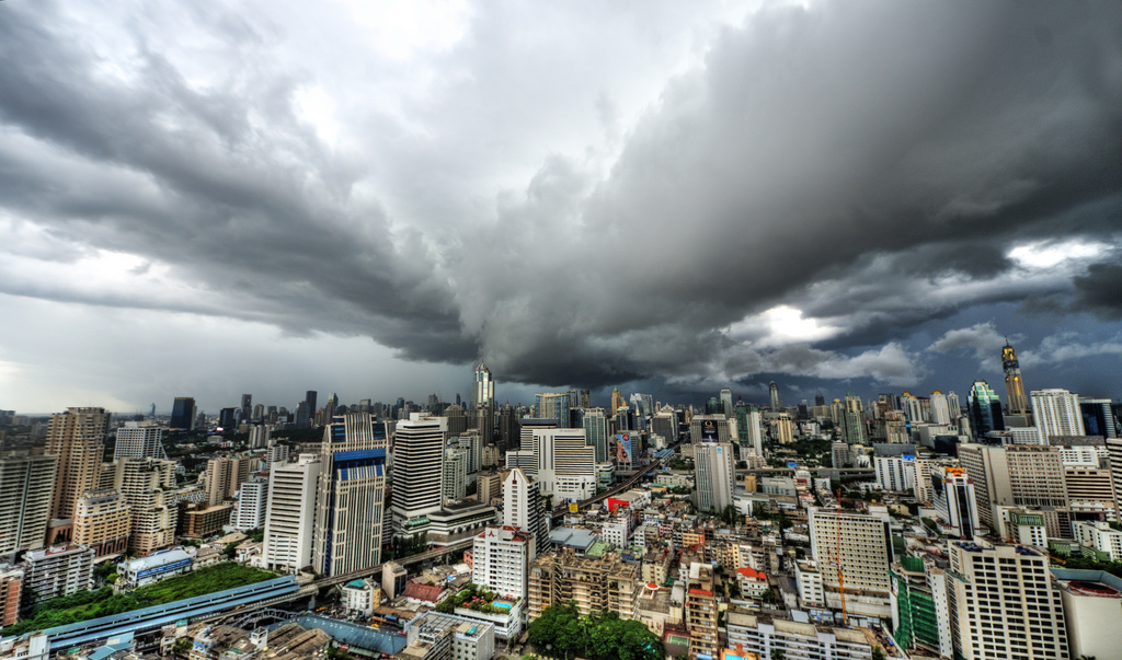 Clouds over Bangkok