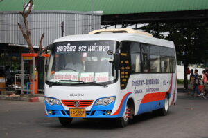 Cherdchai-Isuzu mini bus in Bangkok