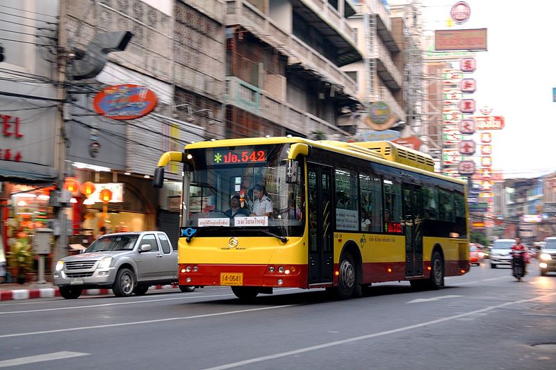 Chinese bus in Bangkok