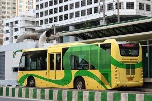 Bangkok BRT bus Sunlong SLK6125CNG