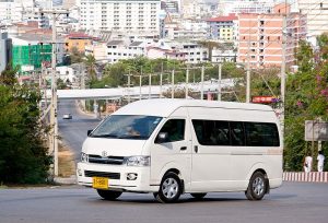Toyota Hiace minivan in Pattaya