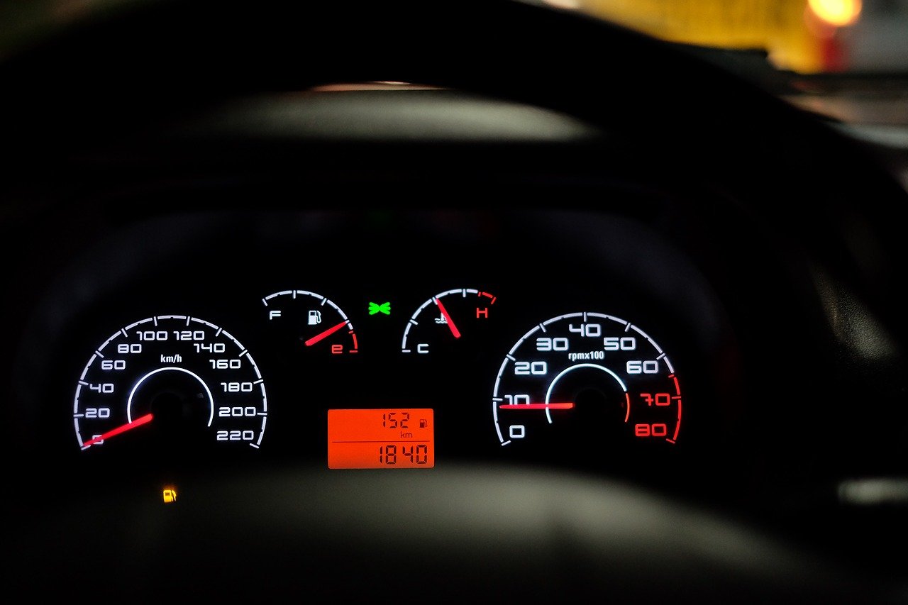 Car Dashboard Speedometer