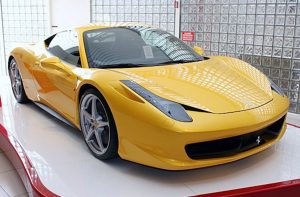 Ferrari 458 Italia luxury sports car