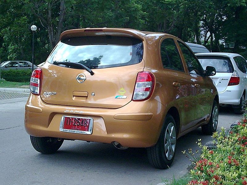 Nissan March K13 in Chiang Mai