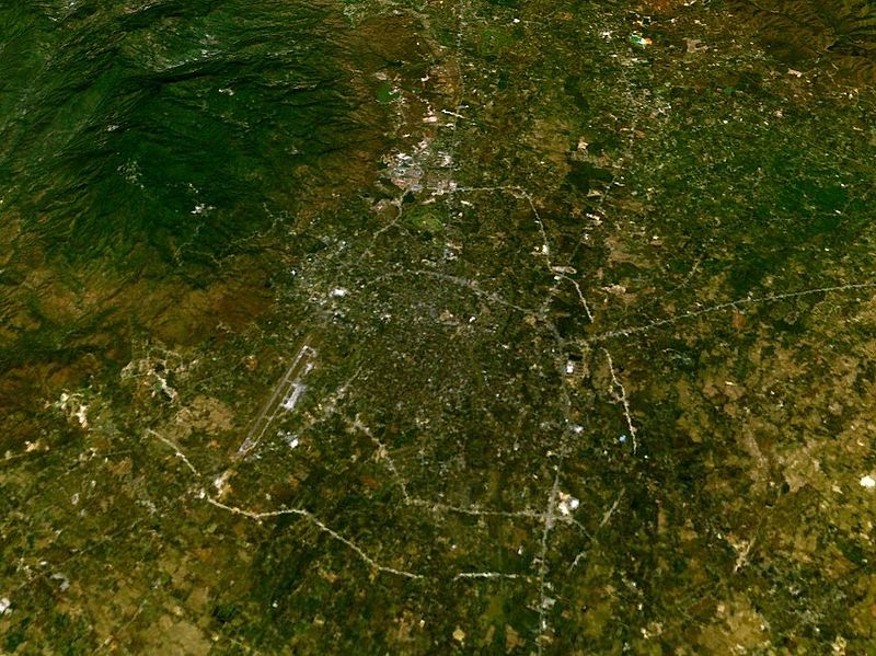 Aerial view of Chiang Mai