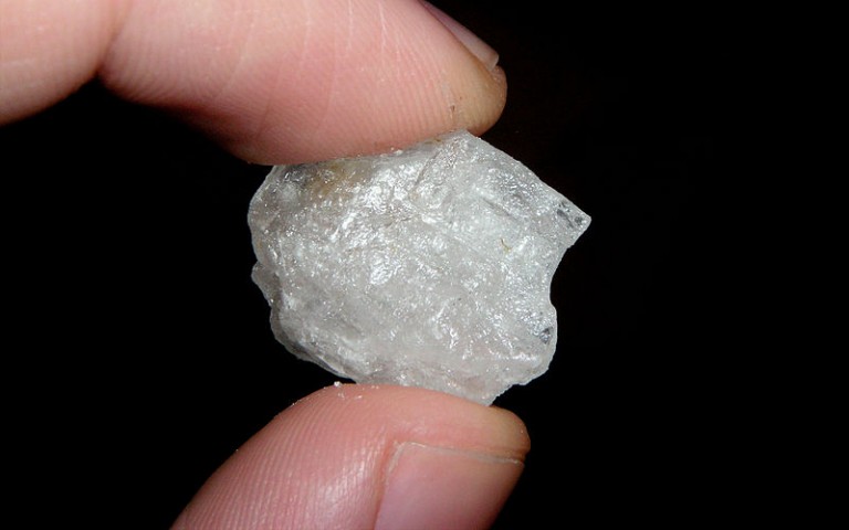 Crystal meth rock
