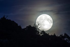 Full moon (Super Moon) in Thailand