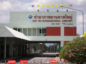View of the main building at Hat Yai International Airport