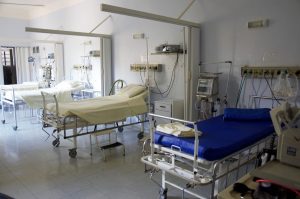 Hospital bed in Thailand