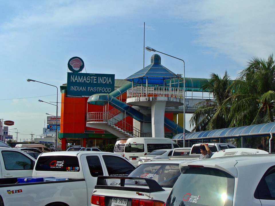 Indian fast food restaurant in Thailand