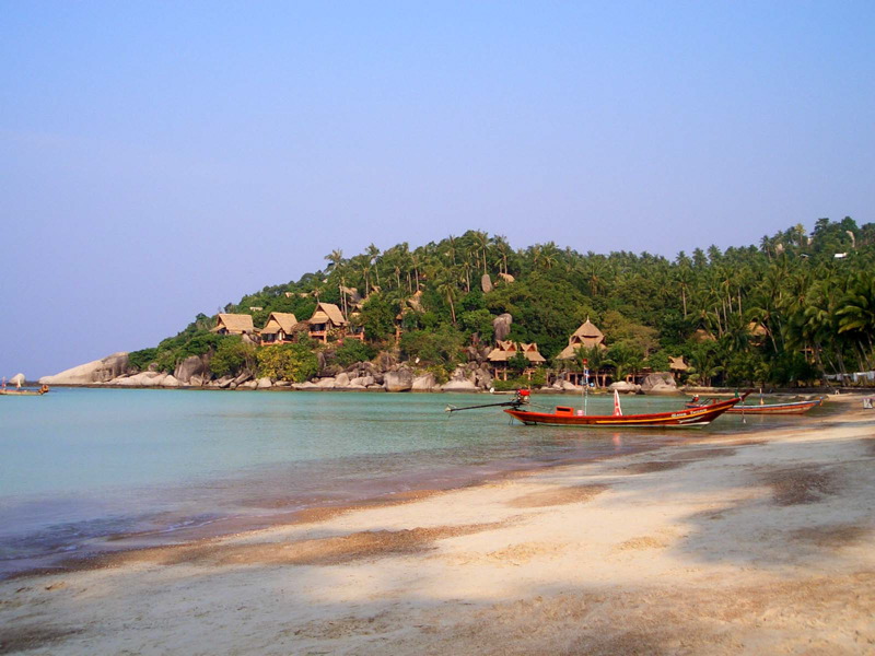 Longtail boat in Koh Tao