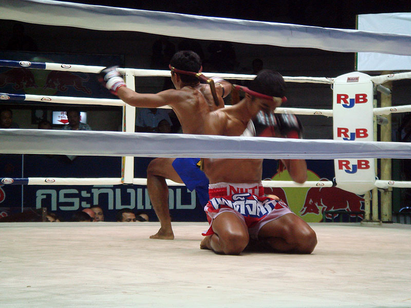 Muay Thai Boxing at Ratchadamnoen Boxing Stadium