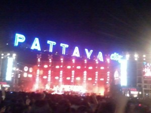 A stage in Pattaya.