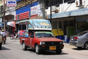 Toyota Hilux Baht bus (Songthaew) in Pattaya