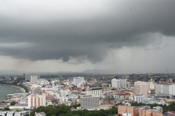 Clouds over Pattaya