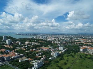 View of Pattaya in Chonburi