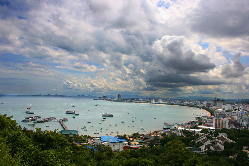 Rainy day in Pattaya