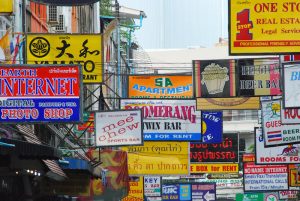 Signs in Central Pattaya