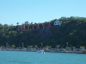 Pattaya city sign