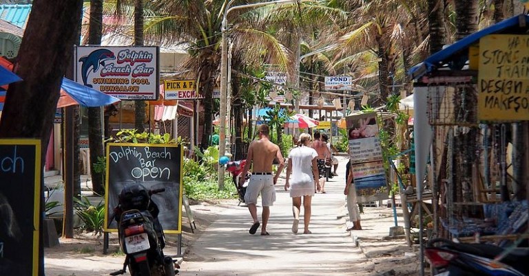 Street in Kamala Beach, Phuket